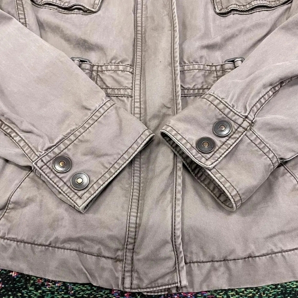 LOFT Beige Utility Jacket - Picture 3 of 7